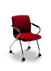 Cadeira para Escritório Aproximação/Fixa Cavaletti Slim 18006ZR - Aproximação/Fixa
